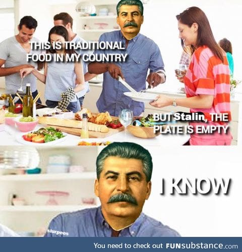 Stalin did nothing wrong!