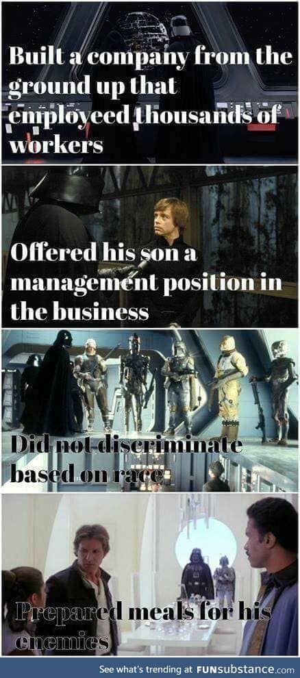 Vader did nothing wrong