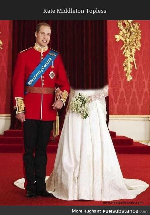 Kate Middleton Topless, not disappointed