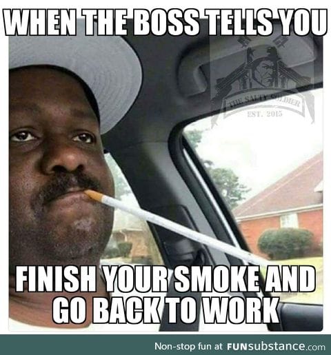 You're the boss