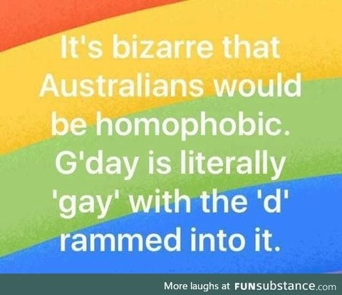 Aussies love gay