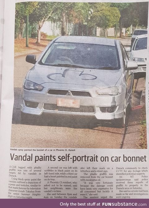 The local newspaper is kinda famous for its headlines