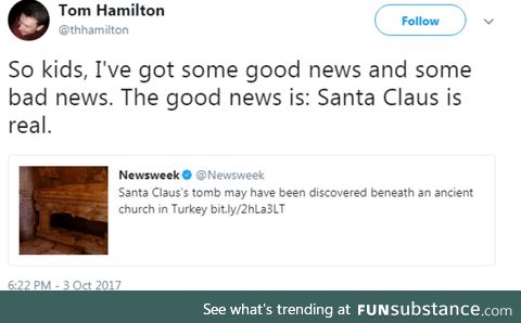 Santa Claus is real