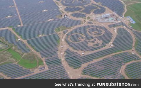 China's Panda Shaped Solar Farm