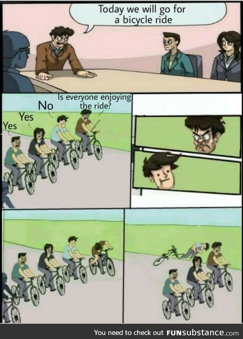 Cycle meme and office meme