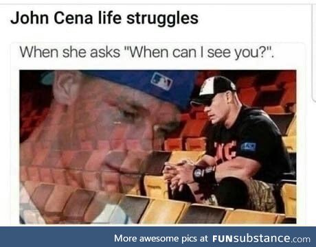 John Cena is lonely