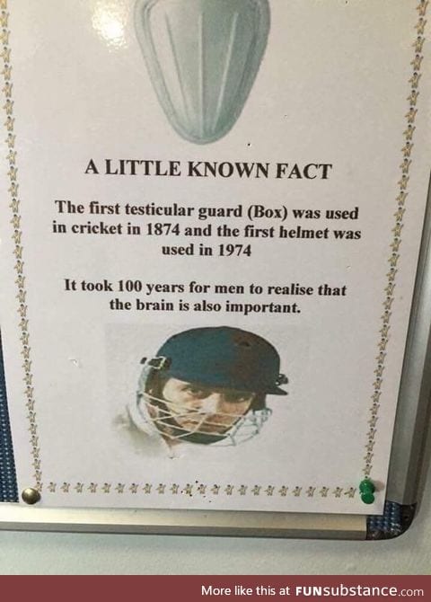 It took 100 years for cricketers to realize that brain is as important as balls