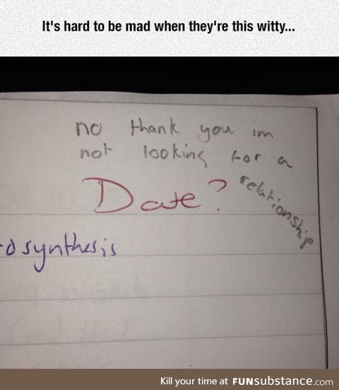 Witty student