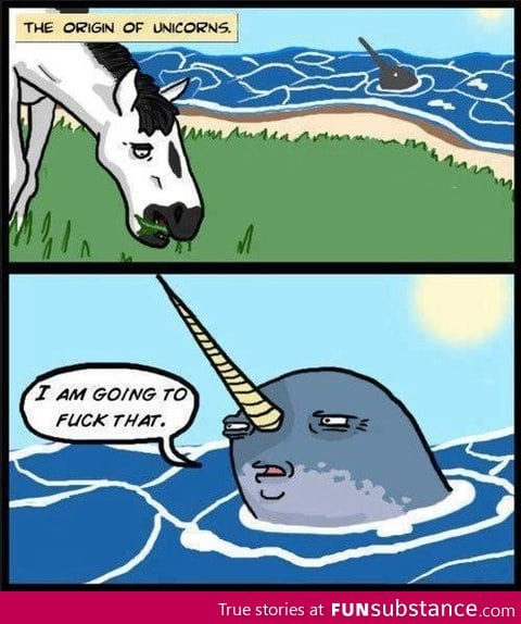 The origin of unicorns