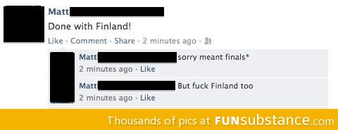 Sorry Finland