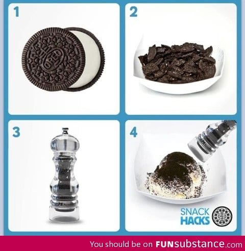 Oreo powder maker