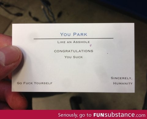 I need a card like this