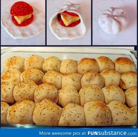 Pizza balls