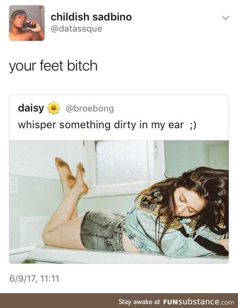 Dirty talking
