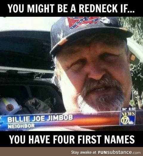 Red neck names