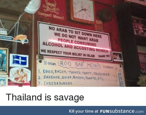 Savage Thailand Bar is Savage