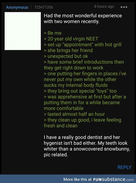 Anon has an experience with two women