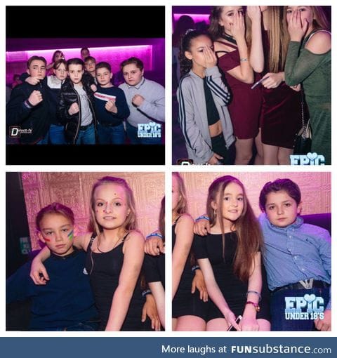Under 18's club photos are the funniest thing ever