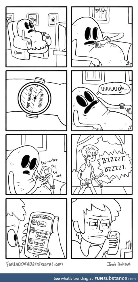 When you're too lazy
