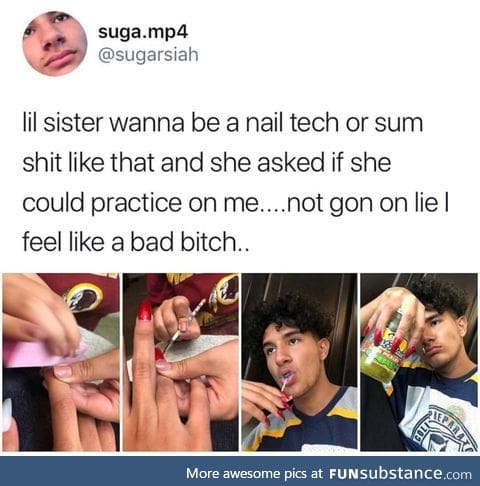 Nail can make you feel different