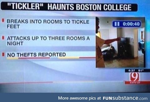 The boston tickle party