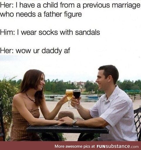 Train yourself to be a daddy like him