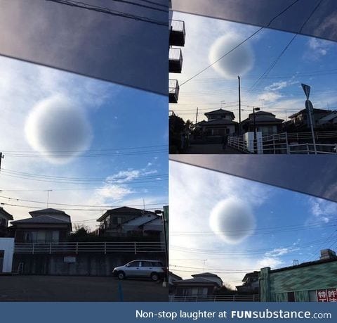 Ohh...Spherical Cloud !! "Aliens thinks they are smart huh..."