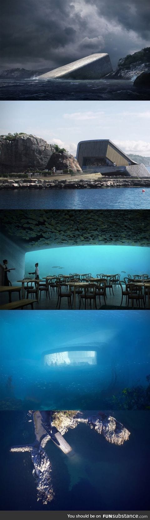 Underwater restaurant