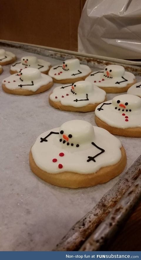 These cookies capture the unseasonably warm weather perfectly