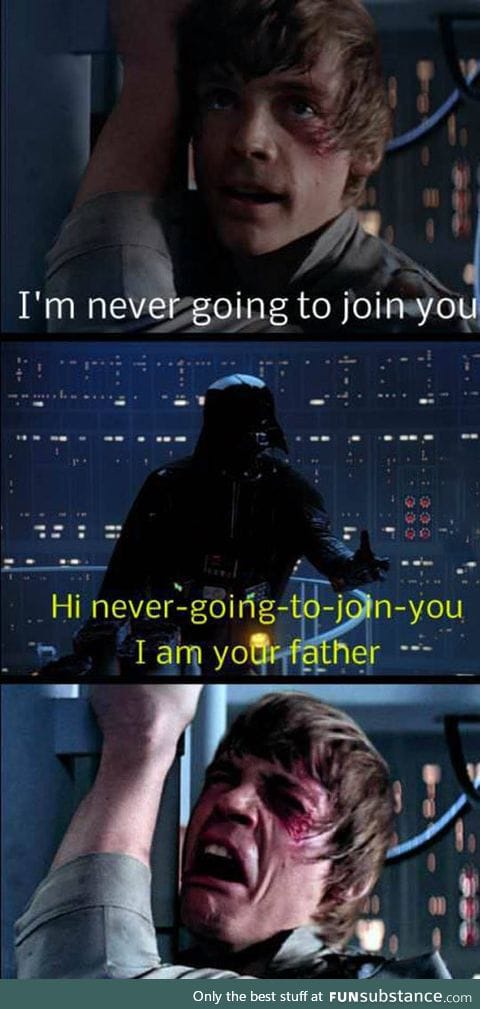 Vader dad jokes
