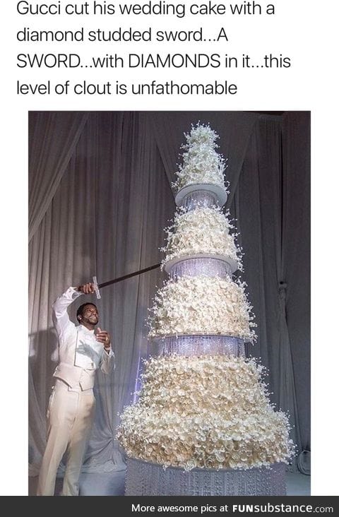 Is the cake made of steel?