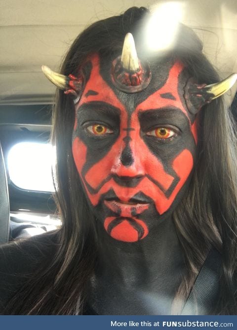 My Darth Maul costume