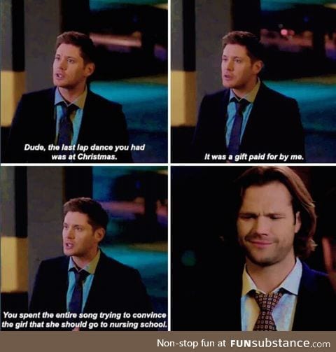 Sam ''too pure for the world' Winchester