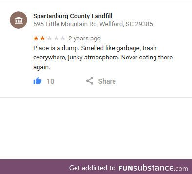 It is a landfill