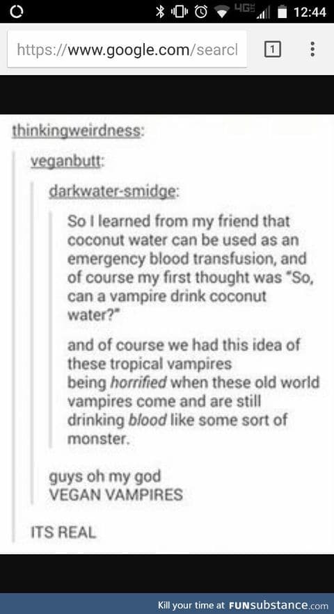 Vegan Vampires