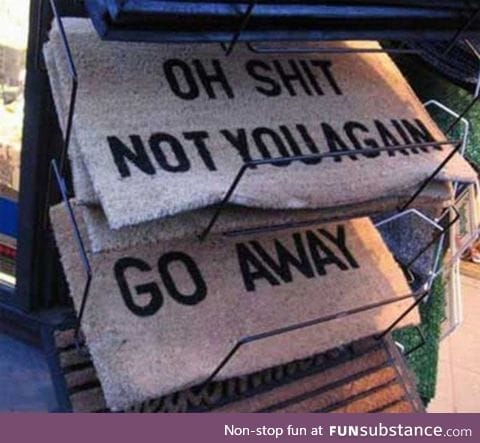 Introvert's doormat