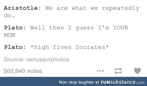 *Oedipus laughs*