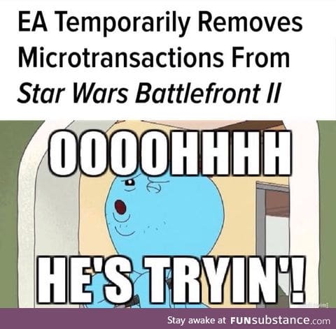 EA being EA