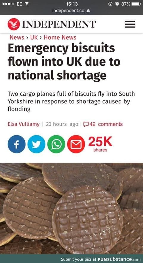 This is the most British headline I have ever seen