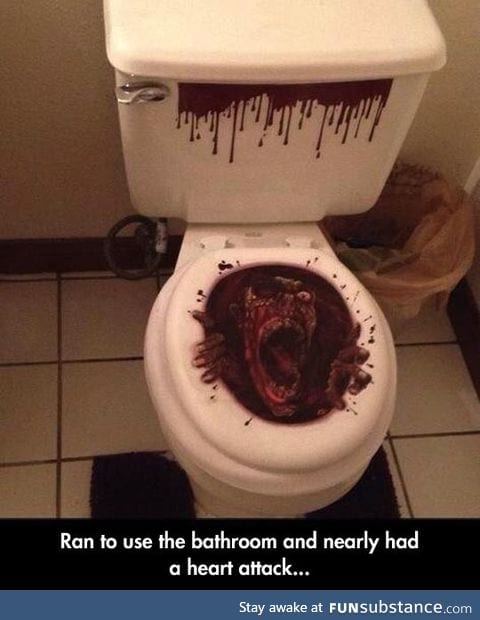 Toilet heart attack