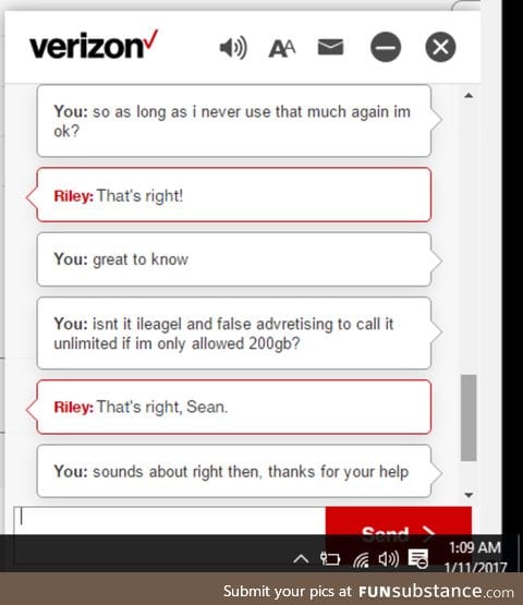 Most honest verizon rep ever?