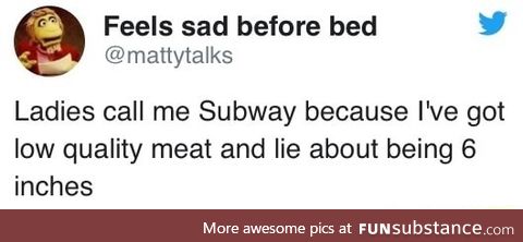 You are Subway