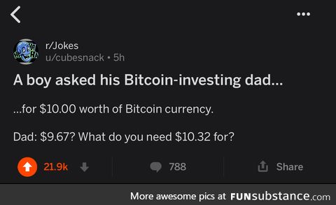 Bitcoin sure is exciting