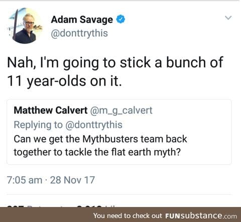 Adam living up to his name once more