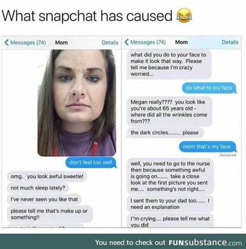 Snapchat prank