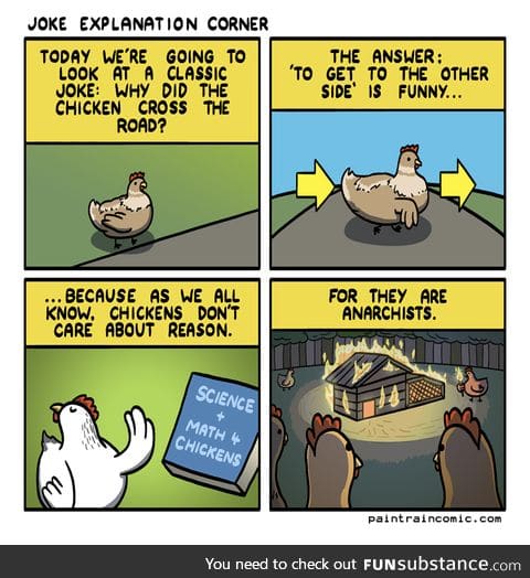 Darn chickens