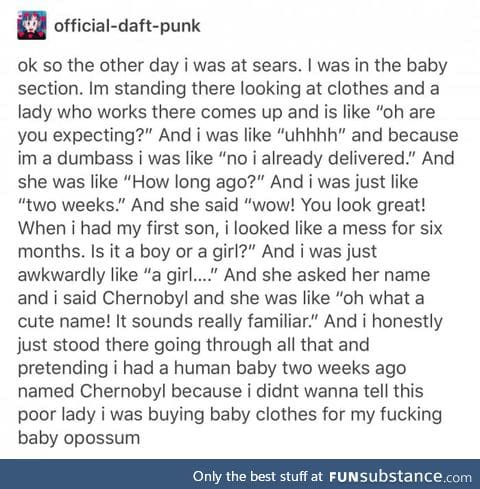 Baby chernobyl