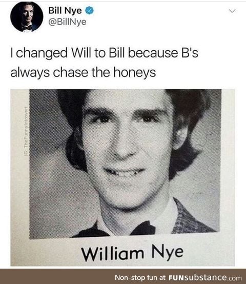 Bill Nye is gansta