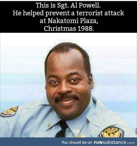 Lest we forget, this guy was defending the Homeland from terrorism 30 years ago