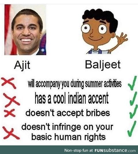 Baljeet for Chairman of the FCC